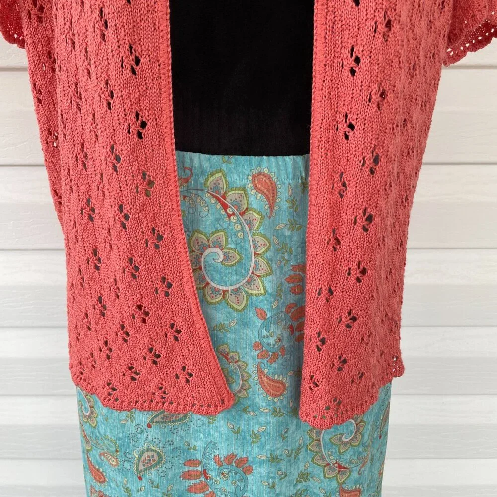 NEW CHRISTOPHER & BANKS Skirt Outfit XL - Picture 4 of 8
